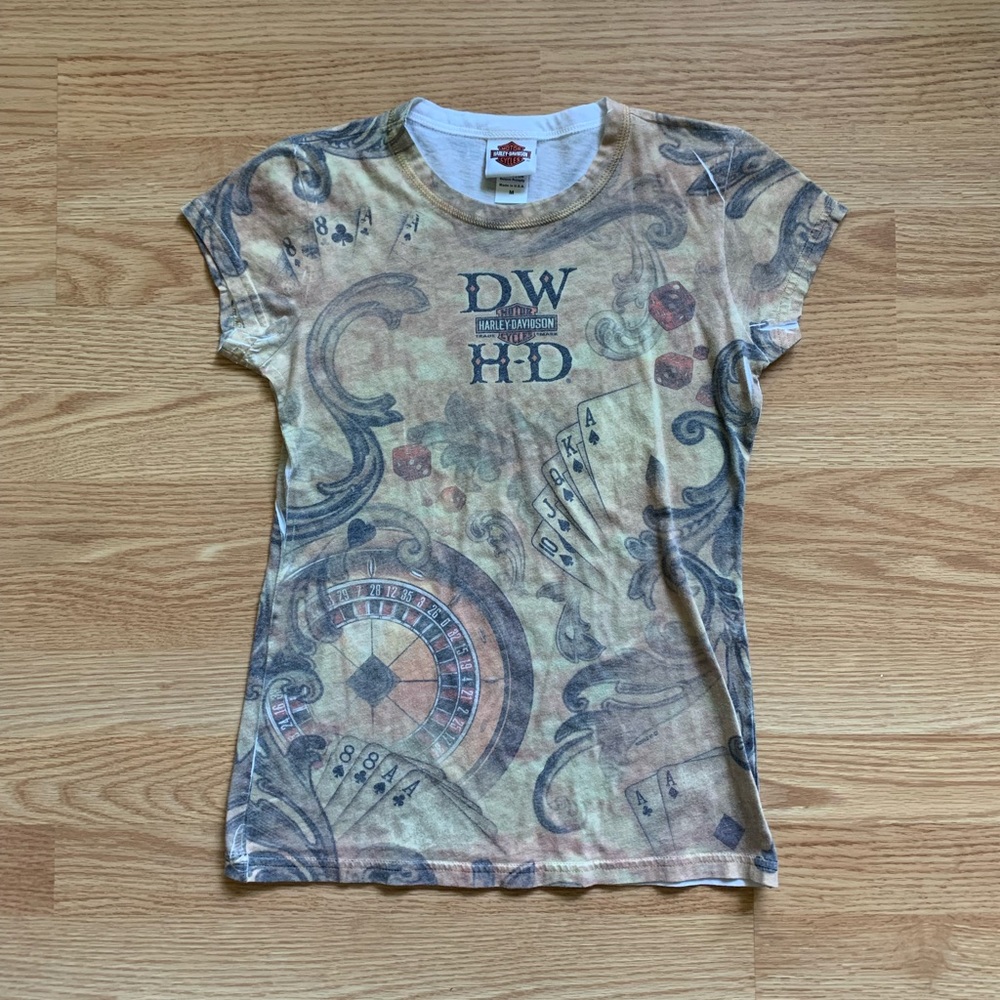 Harley Davidson Double Sided Graphic Women’s Tee